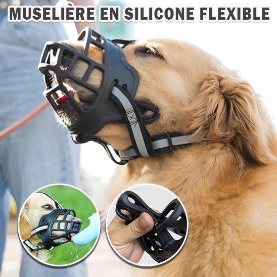 Muselière pour Chien en silicone| topleasuredog