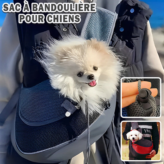 sac de transport pour chien  |  shoulder strap