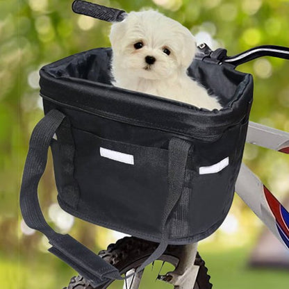 Panier velo chien 