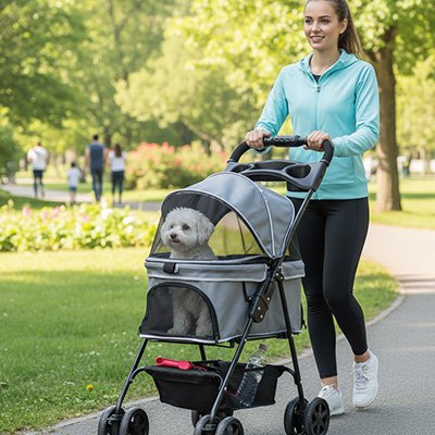 Poussette pour Chien